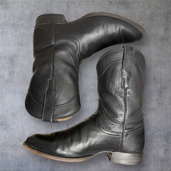 Tecovas Black Cowboy & Western Boots - Picture 5 of 10